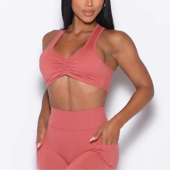 Bombshell Scrunch Tank Bra
M / Terracotta - Picture 8 of 8